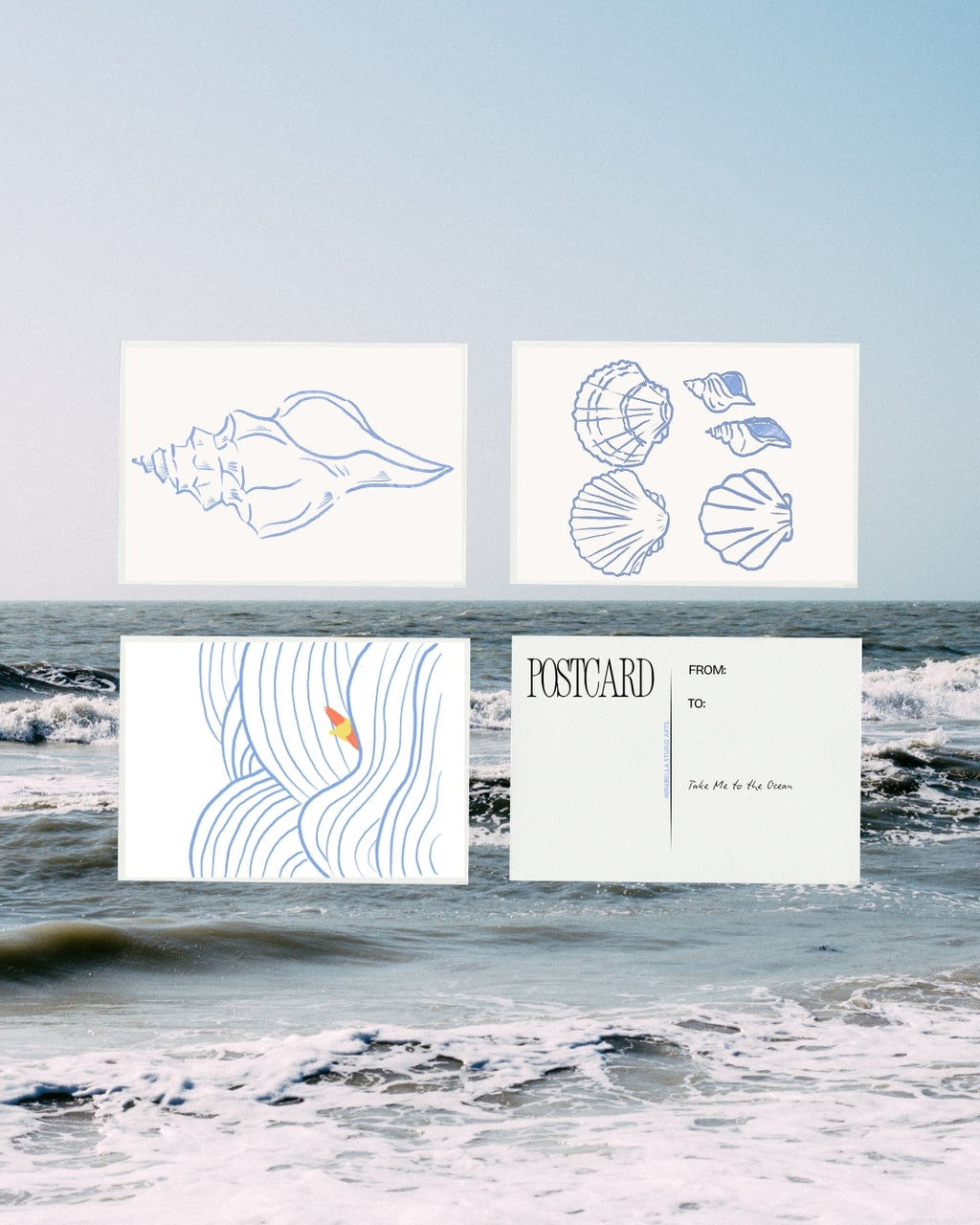 Sea Postcard Set - Special Edition