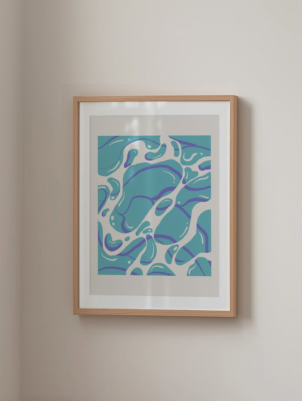 Water Lights Poster